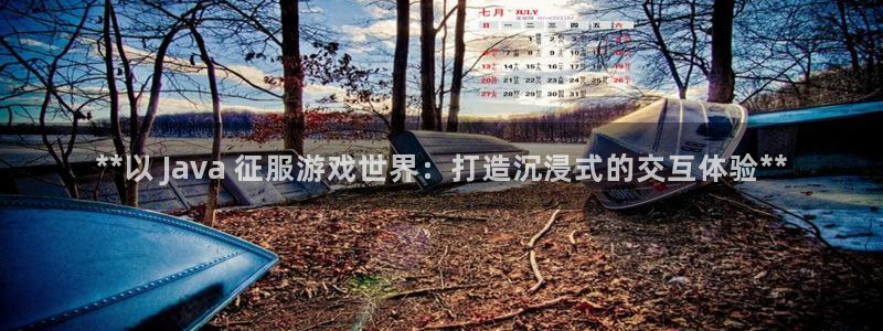 沐鸣注册网站：**以 Java 征服游戏